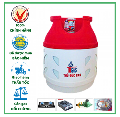 Gas Thủ Đức Bọc Nhựa 6kg Giao Tất Cả Các Quận Huyện