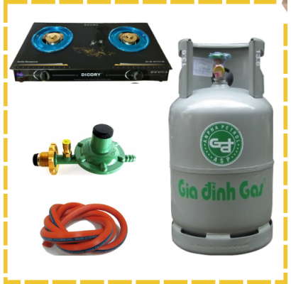  Giá combo Bình ga Bếp Gas Đôi Van Dây Tự Động