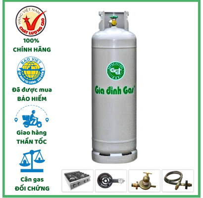 Bình Gas Gia Đình 45kg Gas Công Nghiệp Quán ĂN