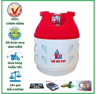 Gas Nhựa Thủ Đức 6kg Chính Hãng Chống Cháy Nổ – Giao Tận Nơi Trong 15 Phút TPHCM