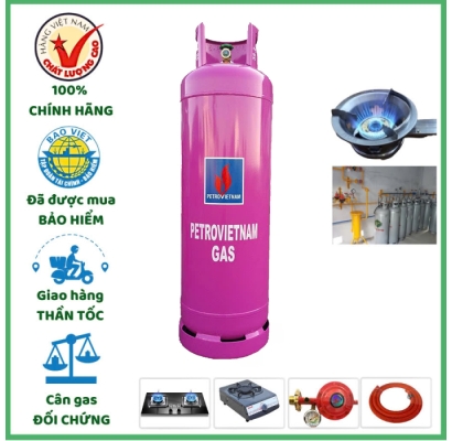 Gas PetroVietnam Màu Hồng 45kg Công Nghiệp – Giao Nhanh TP.HCM 15P