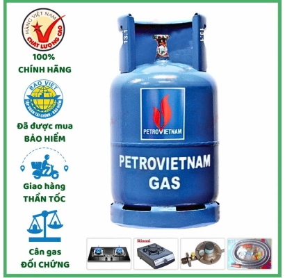 Gas PetroVietnam Xanh 12kg Chính Hãng – Giao Nhanh 15 Phút TPHCM