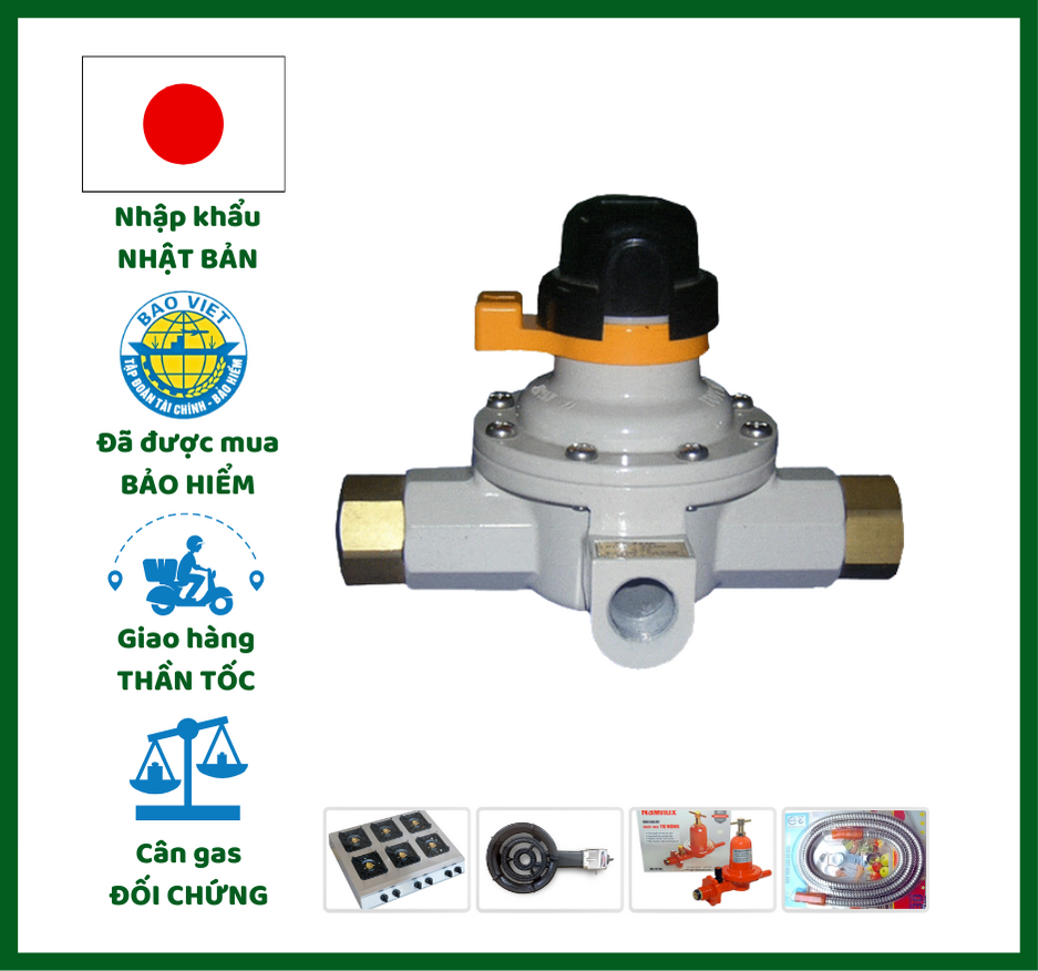 van dây gas tự động.