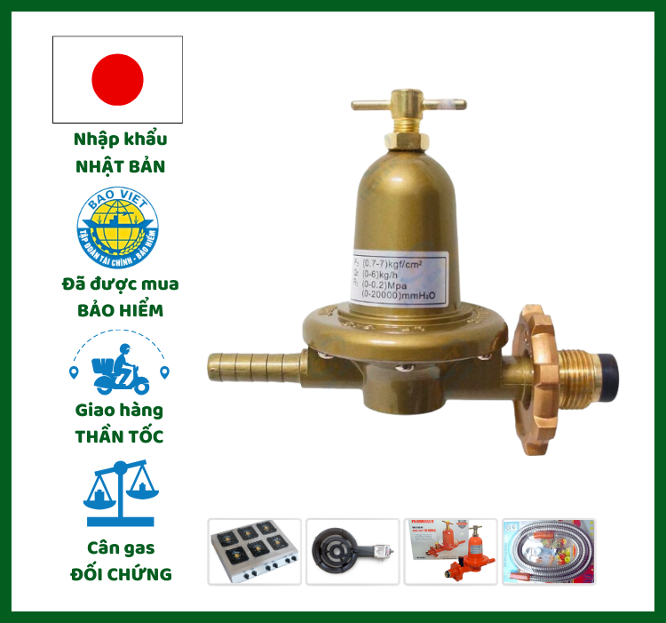 van dây gas tự động.
