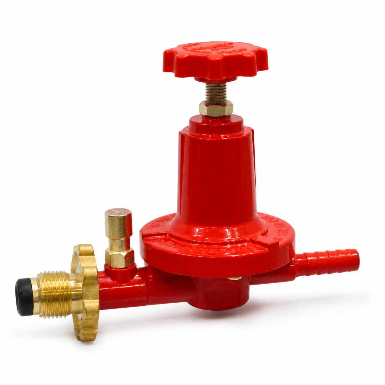 Van gas khè tự động màu đỏ, dùng cho bếp khè, bếp công nghiệp, quán ăn và nhà hàng.