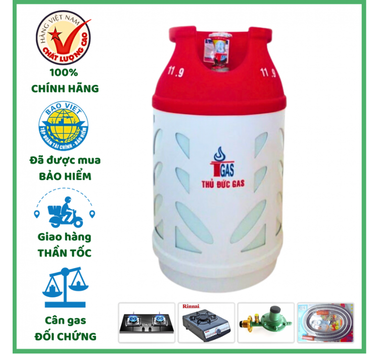 Gas Nhựa Thủ Đức 12kg