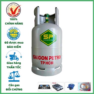 Bình Gas Saigon Petro Xám 12kg