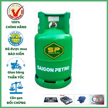 Bình Gas Saigon Petro Xanh 12kg