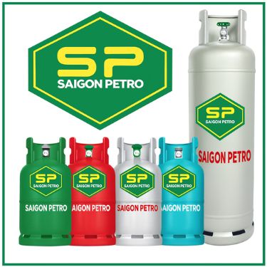 Bình Gas Saigon Petro Bò 45kg