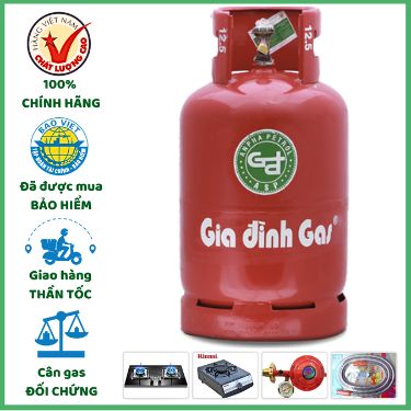 Bình Gas Gia Đình Đỏ 12kg