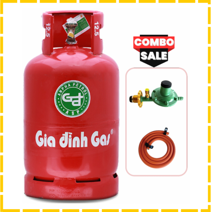 Bộ Bình Gas Van Dây Tự Động Bình Minh Đỏ Giao Tận Nhà