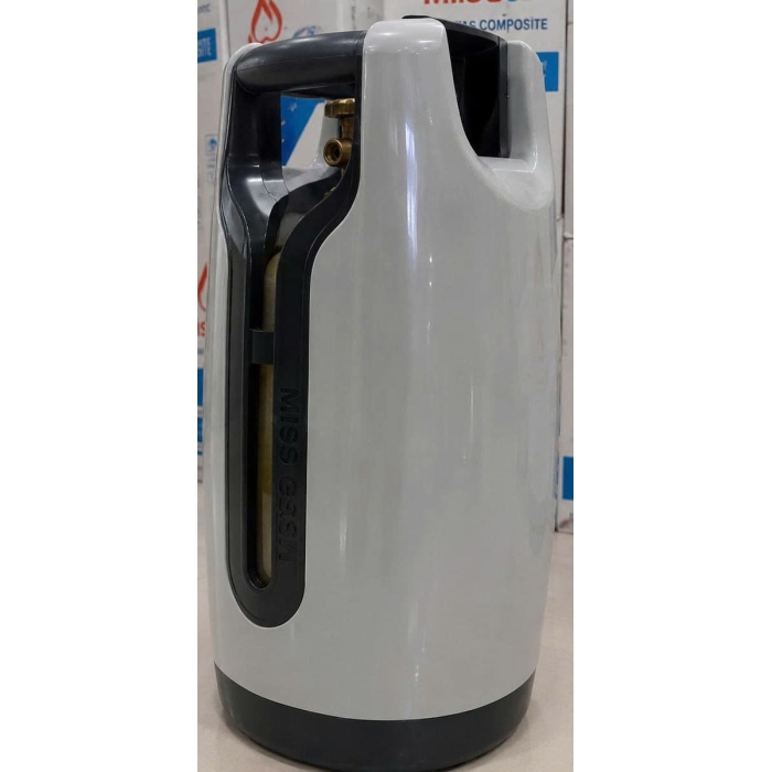 Bình Gas Miss Gas Nhựa Xám Composite 12kg Chống Cháy Nổ - Giao TPHCM 15p