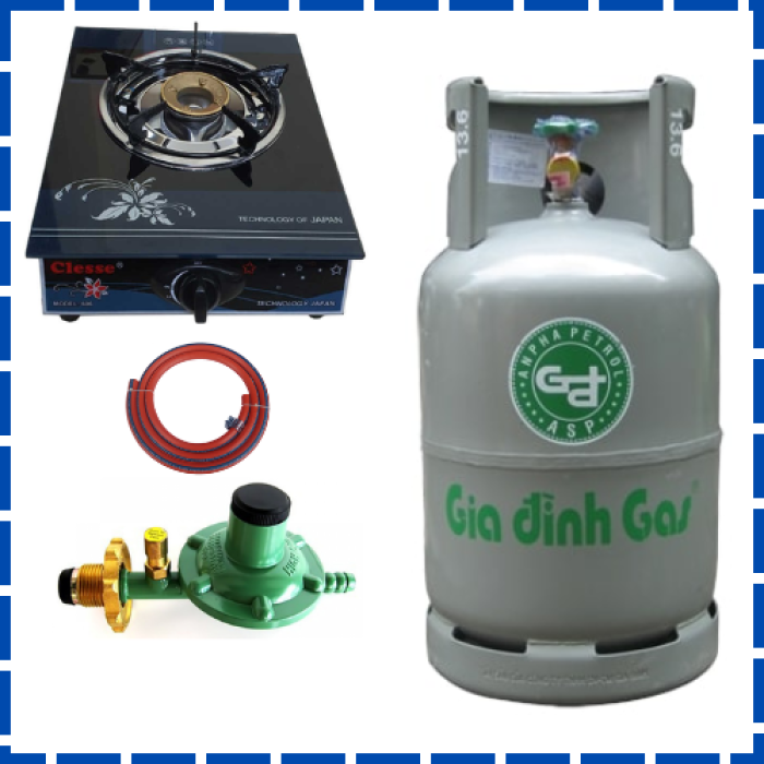   Giá Bình ga Bếp Ga Đơn Van Dây Tự Động 