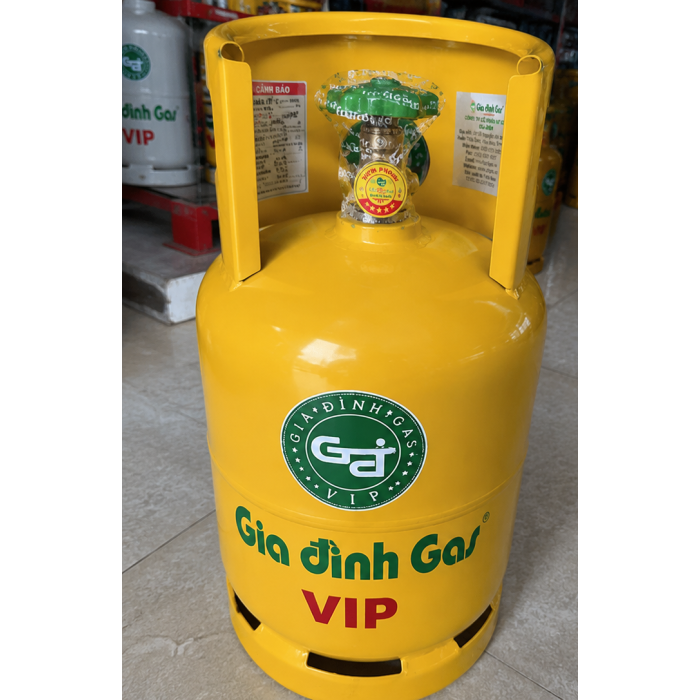 Gas Gia Đình Vàng 12kg Chính Hãng – Giá Gas Hôm Nay Giao Nhanh 15p Tại TP.HCM 