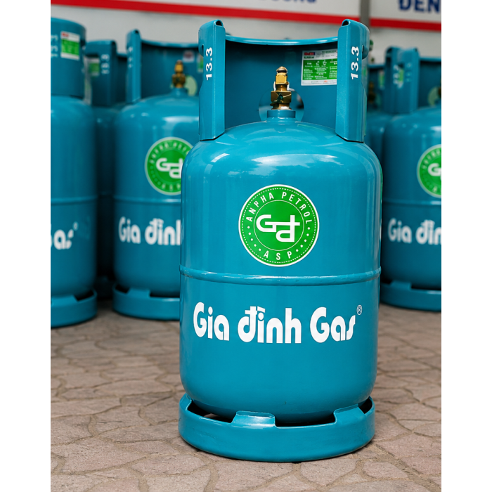 Gas Gia Đình Xanh Ngọc 12kg Chính Hãng – Giao Nhanh 15 Phút Tại TPHCM