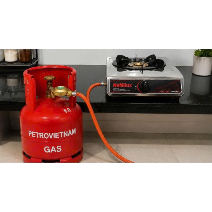Gas Petro Vietnam Đỏ 6Kg Chính Hãng | Giao Nhanh 15 Phút Toàn TPHCM