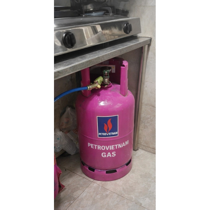 Gas Petrovietnam Màu Hồng 12Kg Chính Hãng | Giao Nhanh 15 Phút TP.HCM
