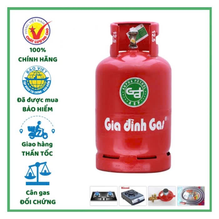 Giá Đổi Gas Hôm Nay Tại TP.HCM – Giao Nhanh 15 Phút, Kiểm Tra Cân Gas Đầy Đủ