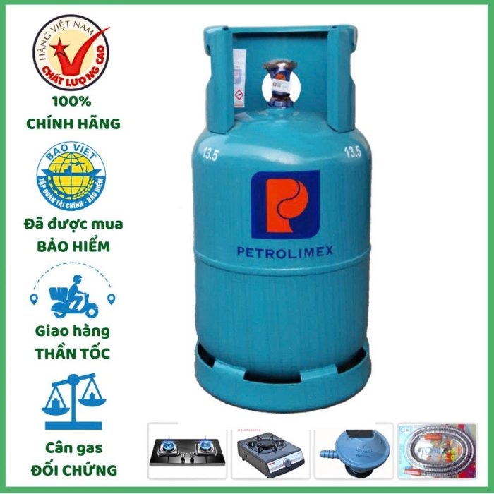 Giá Gas Petrolimex Hôm Nay – Bảng Giá Bình 9kg, 12kg, 48kg