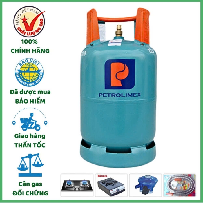 Giá Gas Petrolimex Hôm Nay – Bảng Giá Bình 9kg, 12kg, 48kg
