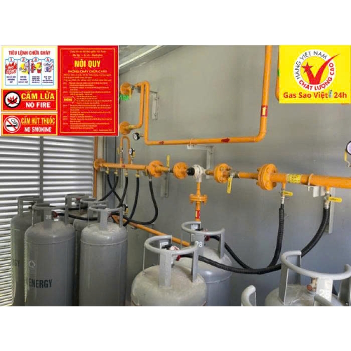 Lắp Đặt Hệ Thống Gas Công Nghiệp Nhà Hàng Trọn Gói