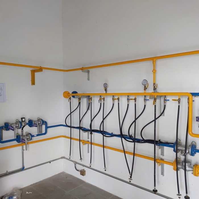 Lắp Đặt Hệ Thống Gas Trung Tâm An Toàn