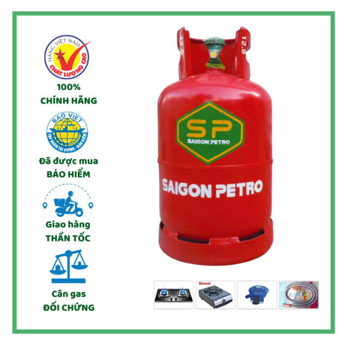Giá Gas Saigon Petro Hôm Nay 2026: Cập Nhật Mới Nhất Cho Bình 6kg, 12kg, 45kg