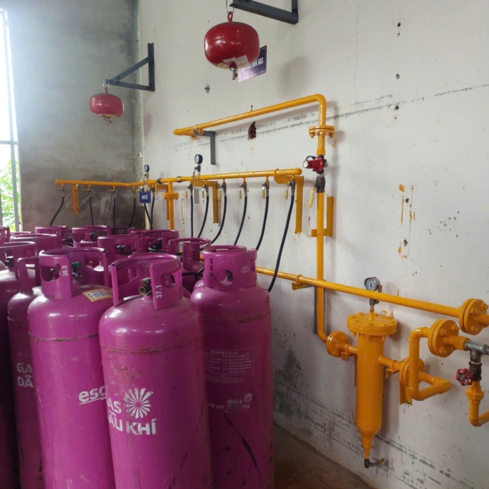 Lắp Đặt Hệ Thống Gas Nhà Hàng, Gas Khách Sạn, Gas Trường Học