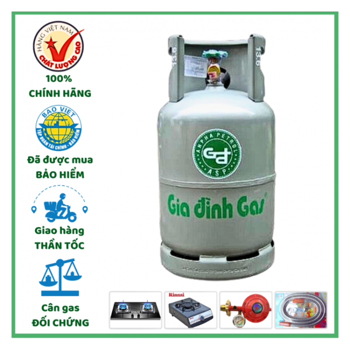 Gas Bình Minh Xám 12kg Đổi Gas Tất Cả Quân Huyện 15p