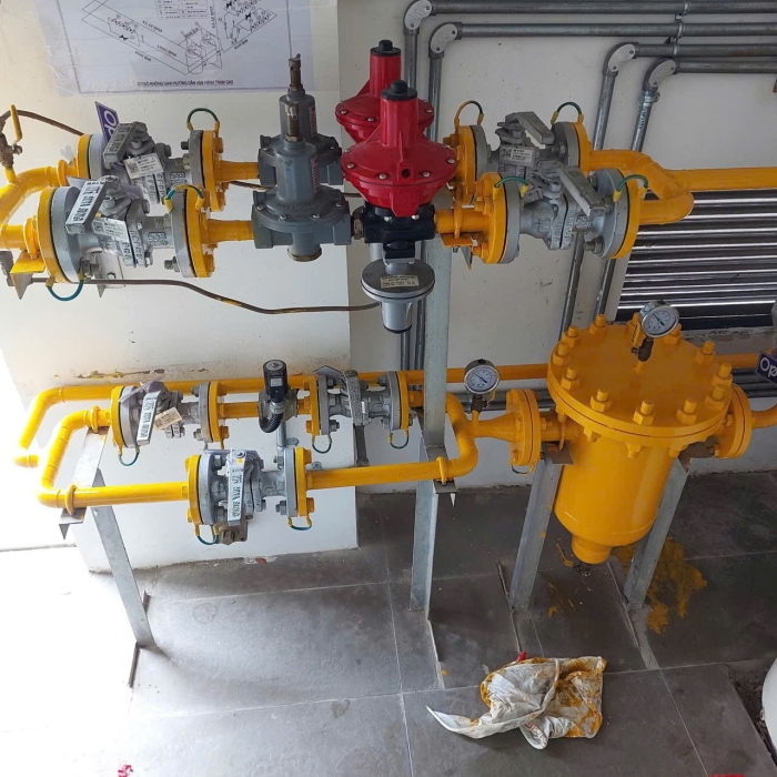 Sửa Chữa Lắp Đặt Hệ Thống Gas Trung Tâm Nhà Hàng Khách Sạn Trường