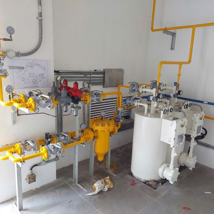 Tư Vấn Thiết Kế Sửa Chữa Lắp Đặt Hệ Thống Gas Trung Tâm Đủ pccc 